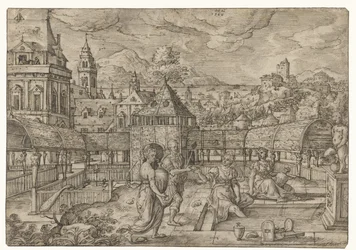 Bathseba erhält die Nachricht von Uria (Das Leben von David)