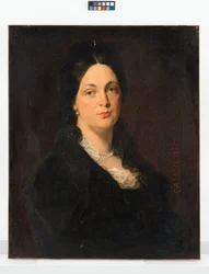 Justine von Hochstetter, geb. Bengough, Ehefrau von Carl Christian Hochstetter