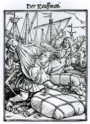 Der Tod und der Kaufmann, aus 