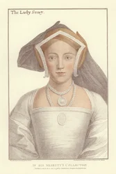 Frances Howard, Gräfin von Surrey (Aquatinta)