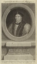 John Fisher, Bischof von Rochester, enthauptet während der Herrschaft von König Heinrich VIII.