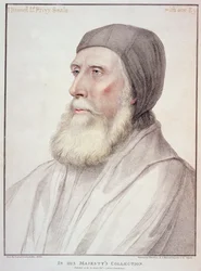 Porträt von John Russell, 1. Earl of Bedford (1485-1555), graviert von Francesco Bartolozzi (1727-1815)