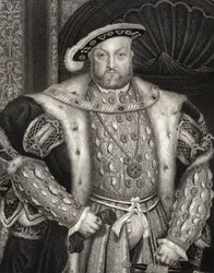 Porträt von König Heinrich VIII (1491-1547) aus 