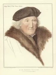 Sir John More, Vater von Sir Thomas More (Aquatinta)