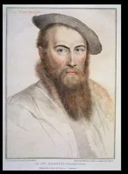 Sir Thomas Wyatt (ca. 1503-42), graviert von Francesco Bartolozzi (1727-1815)