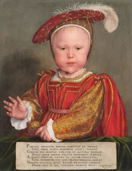 Edward VI als Kind
