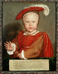 Eduard VI. als Kind
