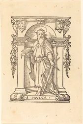 Heiliger Paulus mit Buch und Schwert