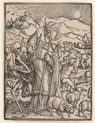 Der Bischof, aus „Der Totentanz“