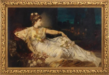 Charlotte Wolter (1834-1897), als „Messalina“ in „Arria und Messalina“ von Adolf von Wilbrandt