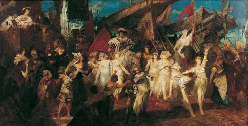Der Einzug Karls V. in Antwerpen