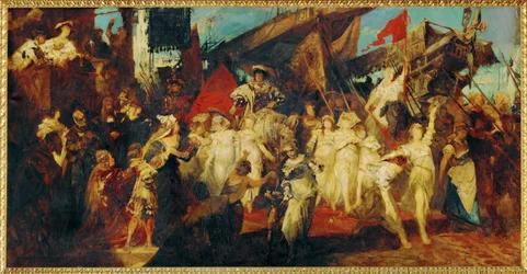 Einzug von Kaiser Karl V in Antwerpen