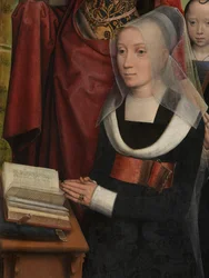(Detail) Triptychon von Willem Moreel
