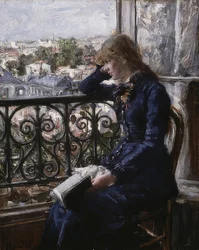 Am Fenster. 1881