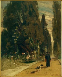 Im Park der Villa d’Este (Tivoli)