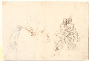 Studie verschiedener Figuren