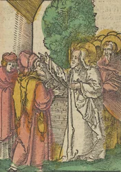 Gleichnis von den Pharisäern und dem Zöllner, aus Das Plenarium