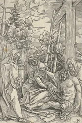 Die Klage, aus Das Leben Christi, ca. 1511-12