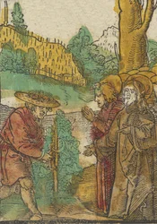 Das Gleichnis von den Arbeitern im Weinberg, aus Das Plenarium, 1517