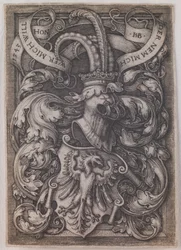Wappen mit einem Adler