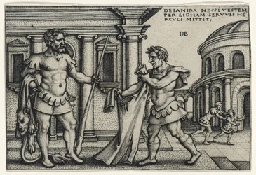 Lichas bringt das Gewand des Nessus zu Herkules, 1540er