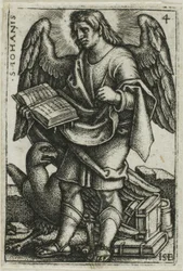 St. Johannes, aus Die vier Evangelisten