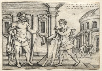 Herkules erhält das mit Nessus