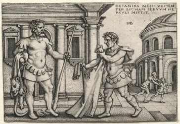 Herkules erhält das mit Nessus