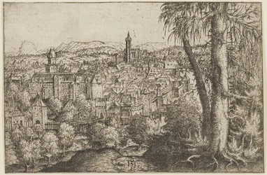 Ansicht von Steyr an der Enns