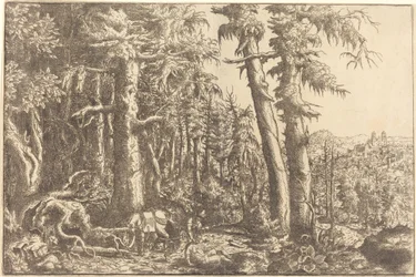 Der barmherzige Samariter, ca. 1558