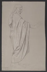 Skizze der Gestalt Christi