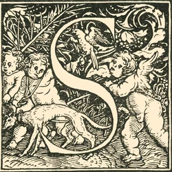 S - Ein Alphabet von Hans Weiditz, um 1520-1521, 1908