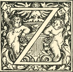 Z - Ein Alphabet von Hans Weiditz, ca. 1520-1521, 1908
