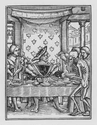 Holbeins Totentanz: Der König