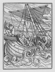 Holbeins Totentanz: Das Schiff im Sturm