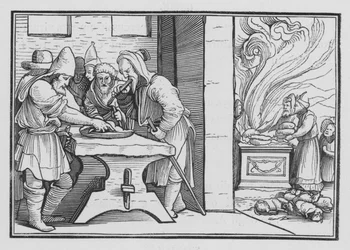 Josia lässt ein feierliches Passahfest abhalten, 2 Chroniken XXXV, 1