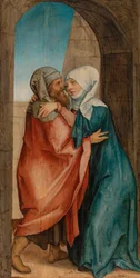 Begegnung von Joachim und Anna am Goldenen Tor