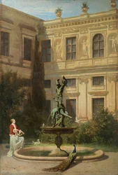 Der Grottenhof in der Münchner Residenz