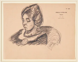 Die Schwester des Künstlers, Anna Giersing