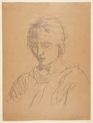 Porträt der Frau des Künstlers, Besse Giersing