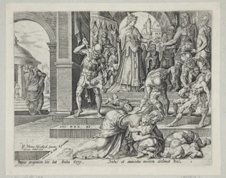 Athaliah zerstört die königliche Nachkommenschaft