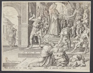 Athaliah zerstört die königliche Nachkommenschaft