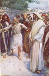 Bartimäus, Illustration aus Harold Copping Bilder: Die Kronen-Serie, ca. 1920er
