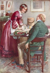 Ruth Pinch macht einen Pudding