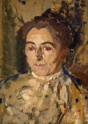 Porträtstudie einer Frau, 1908-1910