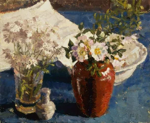 Stillleben mit Blumen in einer Vase
