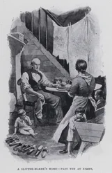 Das Zuhause eines Pantoffelmachers, nach zehn Uhr nachts