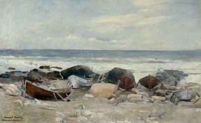 Boote am Strand, Jæren