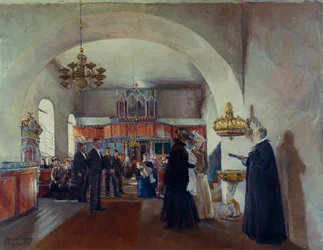 Taufe in der Stange Kirche