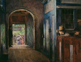 Taufe in der Tanum-Kirche, 1892